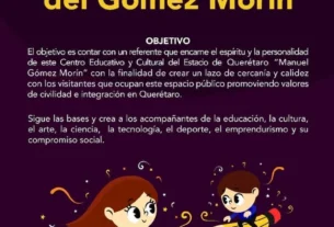 Convocan CECEQ y SEDEQ a disenar las mascotas del Gomez Morin 1