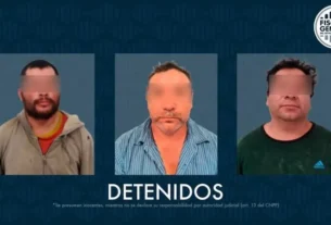 Detienen a 3 hermanos por posible intervencion en homicidio de dos personas en Tequisquiapan