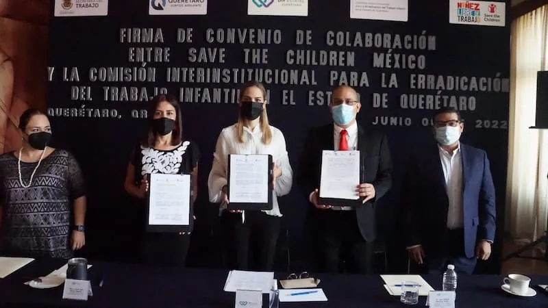 Fortalecen acciones para combatir el trabajo infantil en Queretaro 2