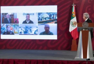 Gobierno federal atiende a personas damnificadas por huracan Agatha 2