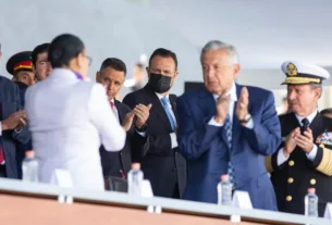 Mauricio Kuri asiste al 3er aniversario de la Guardia Nacional