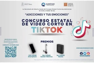 Participa en el Concurso Estatal de Video Corto en TikTok Adicciones y tus Emociones