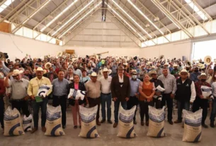 SEDEA reporta un avance del 80 en la entrega del seguro agricola catastrofico 2