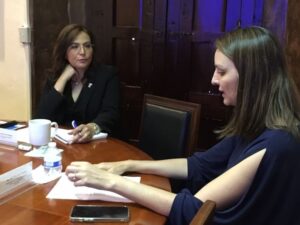 SEDEQ asiste a mesa de trabajo en el Congreso Local