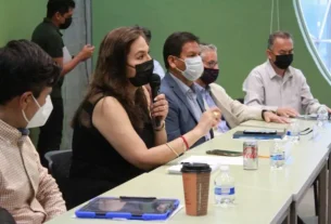 SEDEQ realizo reuniones de socializacion de la Obra Paseo 5 de Febrero 2