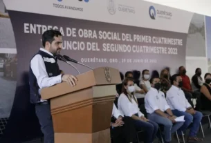 SEDESOQ entrega 17 obras sociales en siete municipios de Queretaro 1