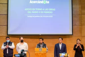 Gobierno de Querétaro se suma a programa municipal de transporte 'Acercándote'