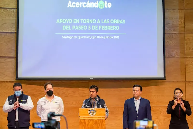 Gobierno de Queretaro se suma a programa municipal de transporte Acercandote 1