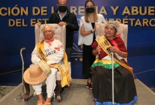 DIF Estatal de Queretaro elige a Reina de la Tercera Edad y al Abuelo de Oro 2022 2