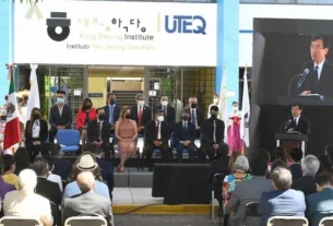 Embajador de Corea inauguro Instituto Rey Sejong de Queretaro en la UTEQ 1 1
