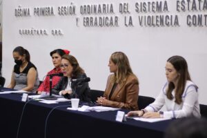 Fortalecen acciones contra violencia hacia las mujeres en Querétaro