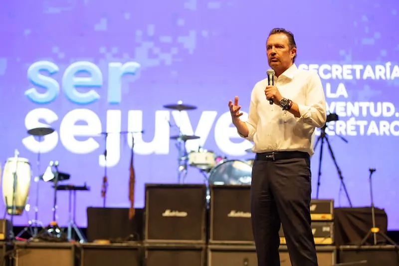 Gobernador Mauricio Kuri participo en el Festival Ser SEJUVE 2