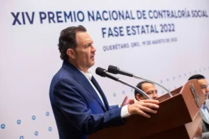 Mauricio Kuri asiste a la 14 edición del Premio Nacional de Contraloría Social 2022, Fase Estatal 2 Mauricio Kuri asiste a la 14 edición del Premio Nacional de Contraloría Social 2022, Fase Estatal