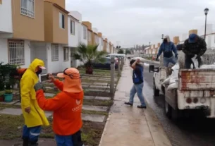 Mauricio Kuri atiende afectaciones por lluvias en el estado de Queretaro 2