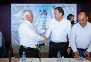 Mauricio Kuri participa en Junta del Consejo Directivo de FEMELECHE 3