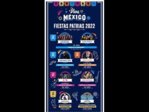 Oficialía Mayor presentó cartel de Fiestas Patrias 2022 de Querétaro