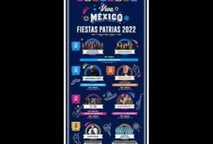 Oficialia Mayor presento cartel de Fiestas Patrias 2022 de Queretaro