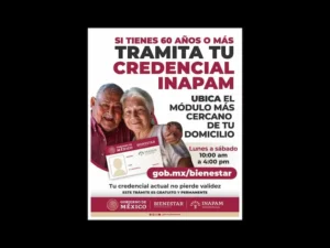 Personas de 60 años y más podrán adquirir credencial de Inapam en Módulos de Bienestar 3 Personas de 60 años y más podrán adquirir credencial de Inapam en Módulos de Bienestar