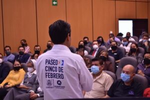 Socializan ante autoridades educativas 2da etapa de Paseo 5 de Febrero