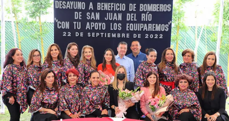 Car Herrera reconocio labor del Voluntariado del H. Cuerpo de Bomberos de SJR 1