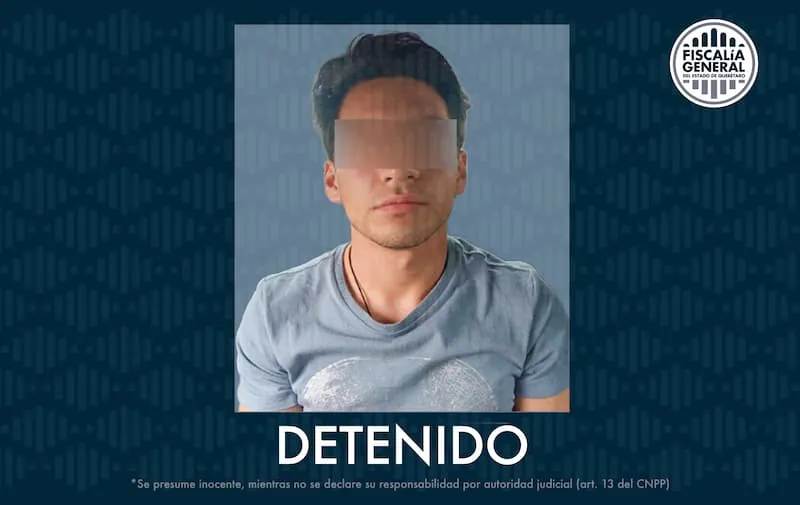 Fiscalia detiene a homicida de hombre en Carretas Queretaro