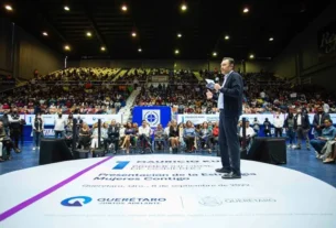 Gobernador Mauricio Kuri presenta estrategia Mujeres Contigo 2