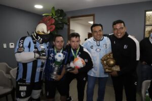 Luis Nava se reunió con subcampeones del torneo T21 Fútbol Down Guadalajara Electrolic 2022
