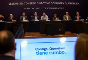 Mauricio Kuri asistio a Sesion del Consejo Directivo COPARMEX 2