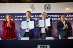 Mauricio Kuri asistió a inauguración de la Unidad de Investigación de Órtesis y Prótesis en Querétaro