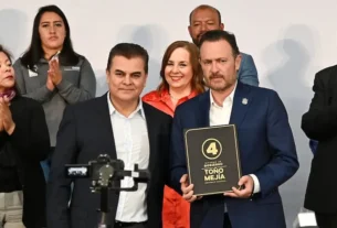 Mauricio Kuri asistio al IV informe del alcalde de Tequisquiapan 2
