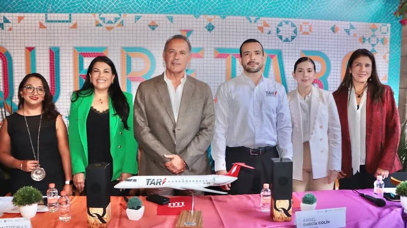 Promoveran vinos queretanos en vuelos de TAR Aerolineas 2