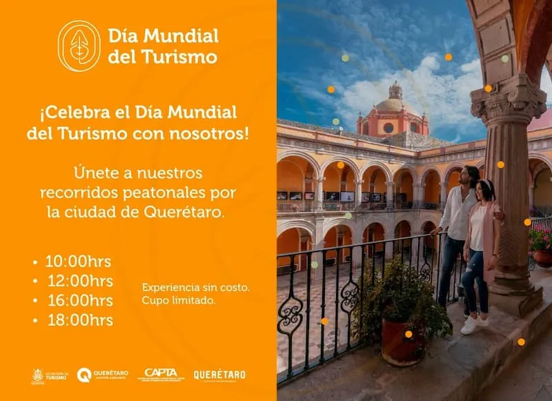 Queretaro se une a la celebracion del Dia Mundial del Turismo 1