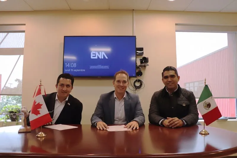 UPQ atestiguo Firma de Entendimiento entre UNAQ y ENA de Montreal Canada 2