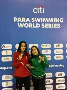 Atletas queretanas suman 4 medallas en serie mundial de Paranatación 2 Atletas queretanas suman 4 medallas en serie mundial de Paranatación