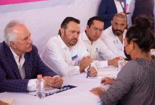 Gobernador Mauricio Kuri encabeza Jornada Aqui Contigo en El Marques