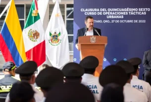 Mauricio Kuri clausuro quincuagesimo sexto curso de operaciones tacticas urbanas 1
