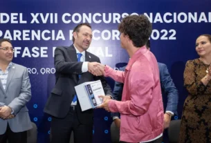 Mauricio Kuri entrego reconocimientos a ganadores del Concurso Nacional de Transparencia en Corto 2022 2
