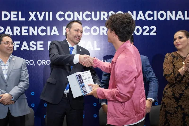 Mauricio Kuri entrego reconocimientos a ganadores del Concurso Nacional de Transparencia en Corto 2022 2