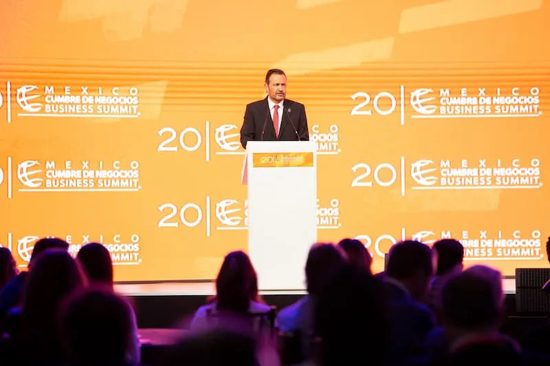 Mauricio Kuri inauguro la 20° edicion de la Mexico Cumbre de Negocios en Queretaro 2