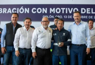 Mauricio Kuri reconocio el trabajo de los camineros de Queretaro 2