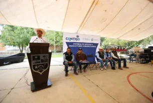 Productores del campo de Huimilpan recibieron apoyos por parte de 2