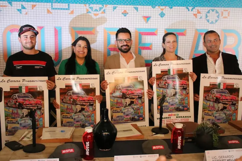 Regresa a Queretaro la iconica Carrera Panamericana 1