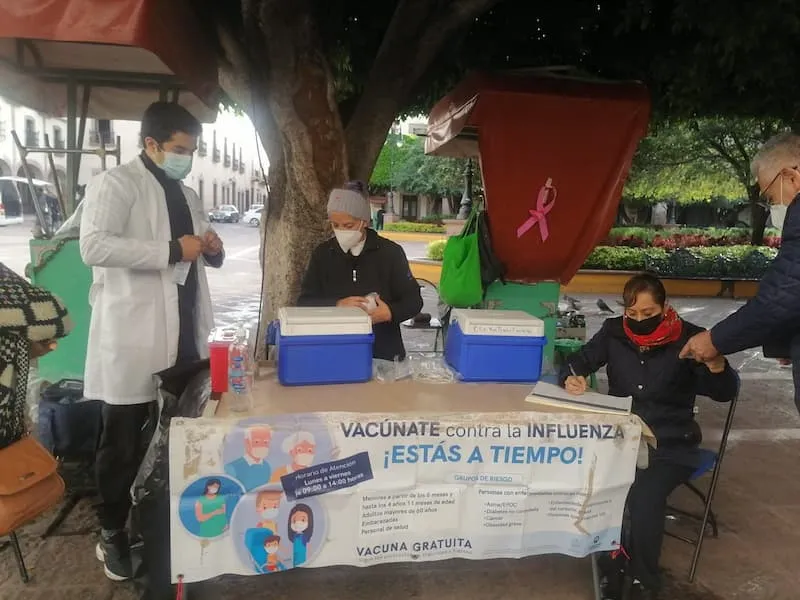 SESEQ invita a vacunarse contra la influenza en la temporada de frio 2