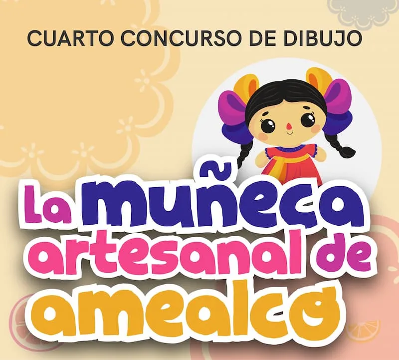 USEBEQ convoca al 4to concurso de dibujo de la Muneca Artesanal de Amealco 2