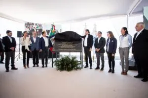 Colocaron 1era piedra de nuevo parque industrial en Corregidora
