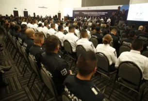 Finaliza capacitacion de Policia Queretana impartida por Policia Nacional de Colombia 1