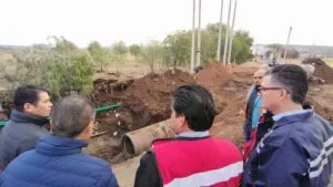 CEA supervisa trabajos de reparación de ducto dañado en El Marqués