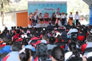 DIF Estatal recorre los 18 municipios de Querétaro con las Posadas Navideñas