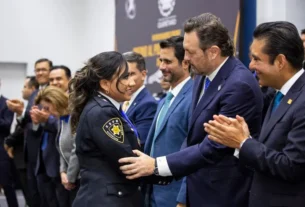 Mauricio Kuri Gonzalez encabezo la ceremonia del Premio al Policia del Ano 2022 2