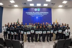 Policía de Investigación de Querétaro capacitada internacionalmente
